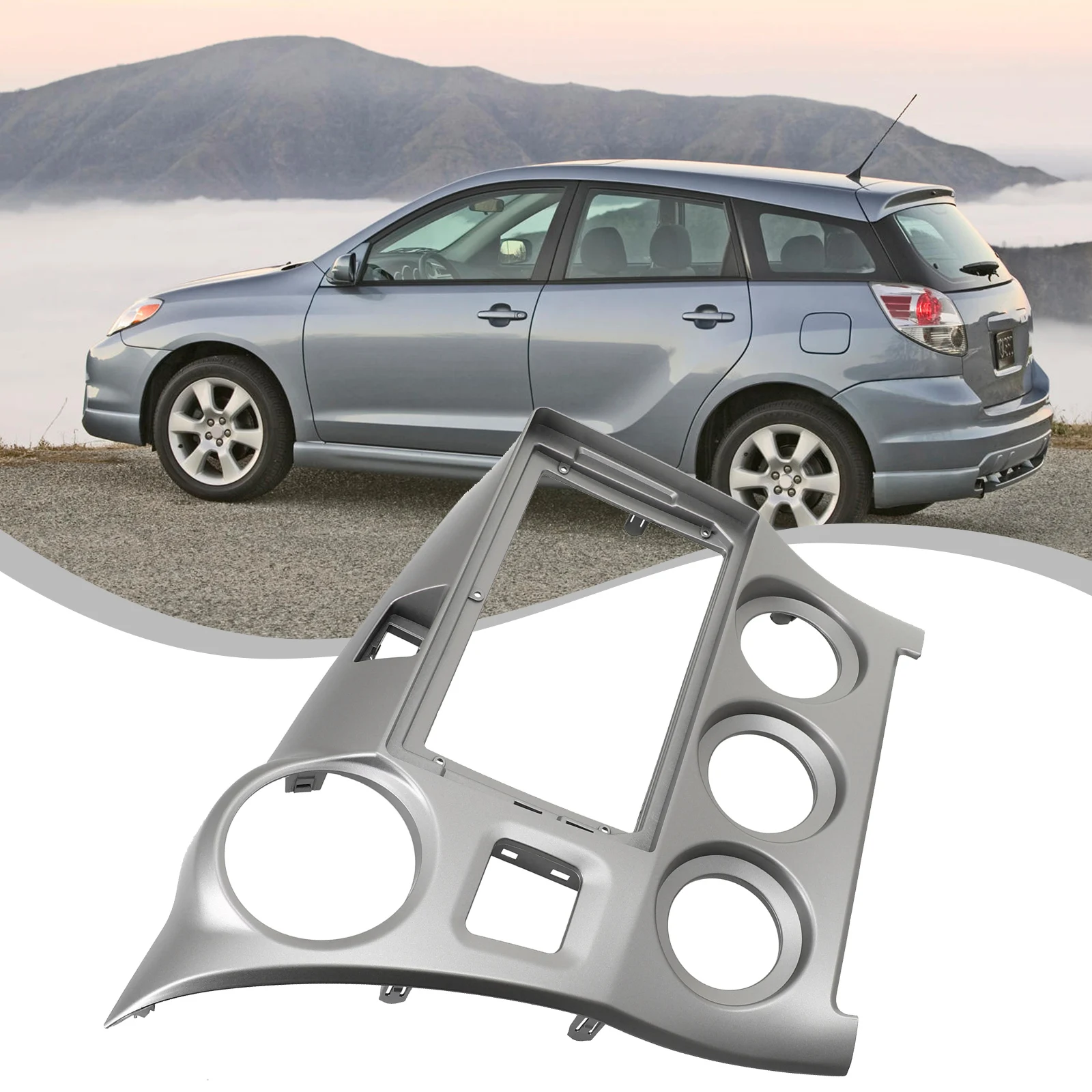 Совершенно новая рамка для матрицы 2009-14 для Toyota, рамная панель, серебристая стереопанель для Toyota для матрицы 09-14
Совершенно новая рамка для матрицы 2009-14 для Toyota, рамная панель, серебристая стереопанель для Toyota для матрицы 09-14