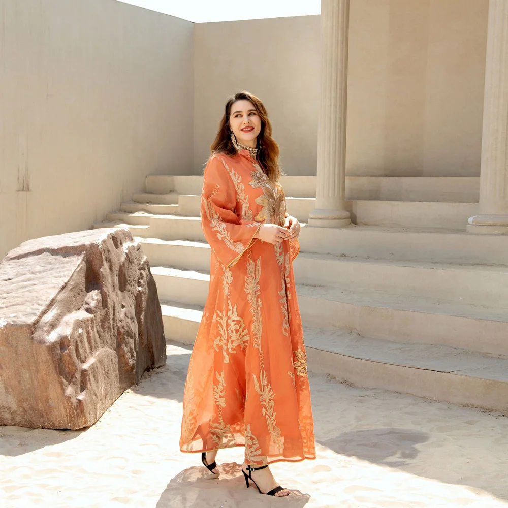 Maxi Dress Golden Sequins Embroidery Green White Abaya Woman Muslim Female Jalabiya Arabic Elegant Clothing Long Sleeves 204 Mallzona Sbd1f37b79c1c44c1a8ef1f86c361fd583 Maxi Dress Golden Sequins Embroidery Green White Abaya Woman Muslim Female Jalabiya Arabic Elegant Clothing Long Sleeves Mallzona