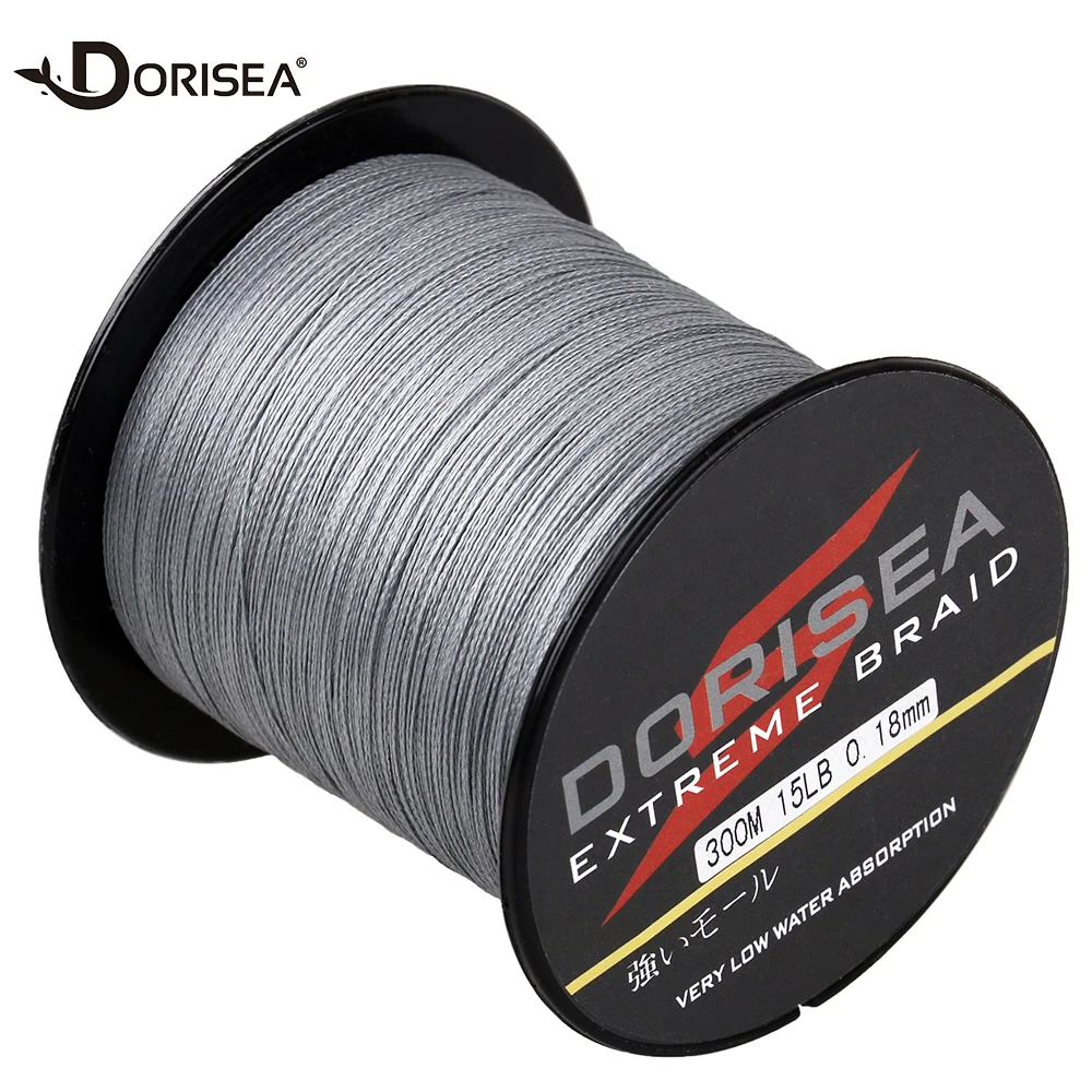 DORISEA 4 Strands 300M/330Yards Multifilament PE Braided Fishing Line 6lb 8lb 10lb 15lb 20lb 30lb 40lb 50lb 60lb 70lb 80lb 100lb
DORISEA 4 Strands 300M/330Yards Multifilament PE Braided Fishing Line 6lb 8lb 10lb 15lb 20lb 30lb 40lb 50lb 60lb 70lb 80lb 100lb