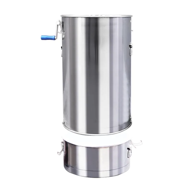 Thickened Honey Extractor 304 Stainless Steel Double-Layer Automatic Spleen Turning New Closed Gear Household Bee Raising Tool 
Thickened Honey Extractor 304 Stainless Steel Double-Layer Automatic Spleen Turning New Closed Gear Household Bee Raising Tool