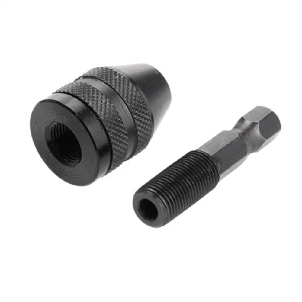1PC Shank Electric Screwdriver Machine Chuck Quick Change Adapter Converter 0.3-3.6mm Keyless Drill Bit Chuck 6mm(1/4")
1PC Shank Electric Screwdriver Machine Chuck Quick Change Adapter Converter 0.3-3.6mm Keyless Drill Bit Chuck 6mm(1/4")