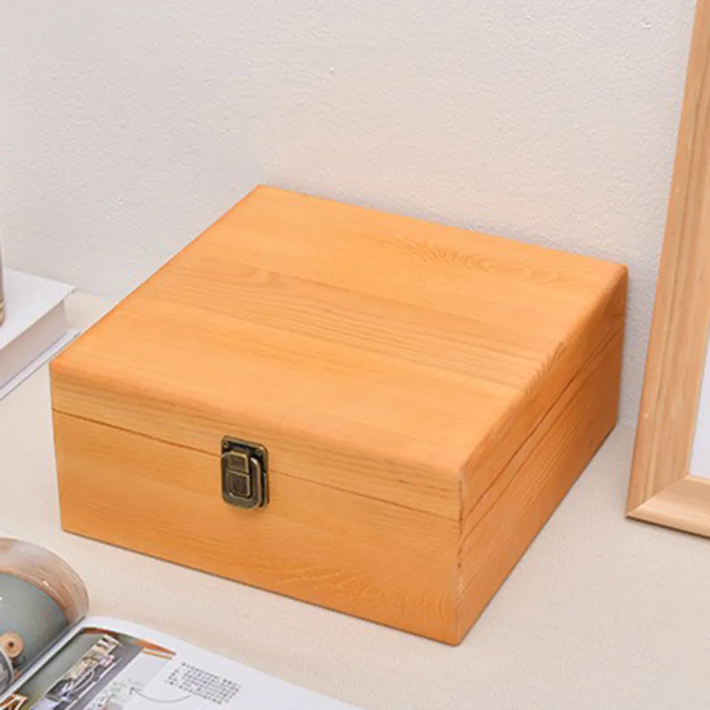 Wooden Storage Box Pine Rectangular Flip Solid Wood Gift Box Handmade Craft Case Organizer Container Case For Home Storage Decor
Wooden Storage Box Pine Rectangular Flip Solid Wood Gift Box Handmade Craft Case Organizer Container Case For Home Storage Decor