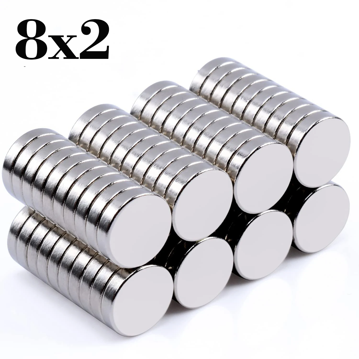 10~500pcs 8x2mm Super Strong Magnets 8mm*2mm Neodymium Magnet Round Permanent N35 NdFeB Powerful Magnetic Imane Disc DIY magnets
10~500pcs 8x2mm Super Strong Magnets 8mm*2mm Neodymium Magnet Round Permanent N35 NdFeB Powerful Magnetic Imane Disc DIY magnets