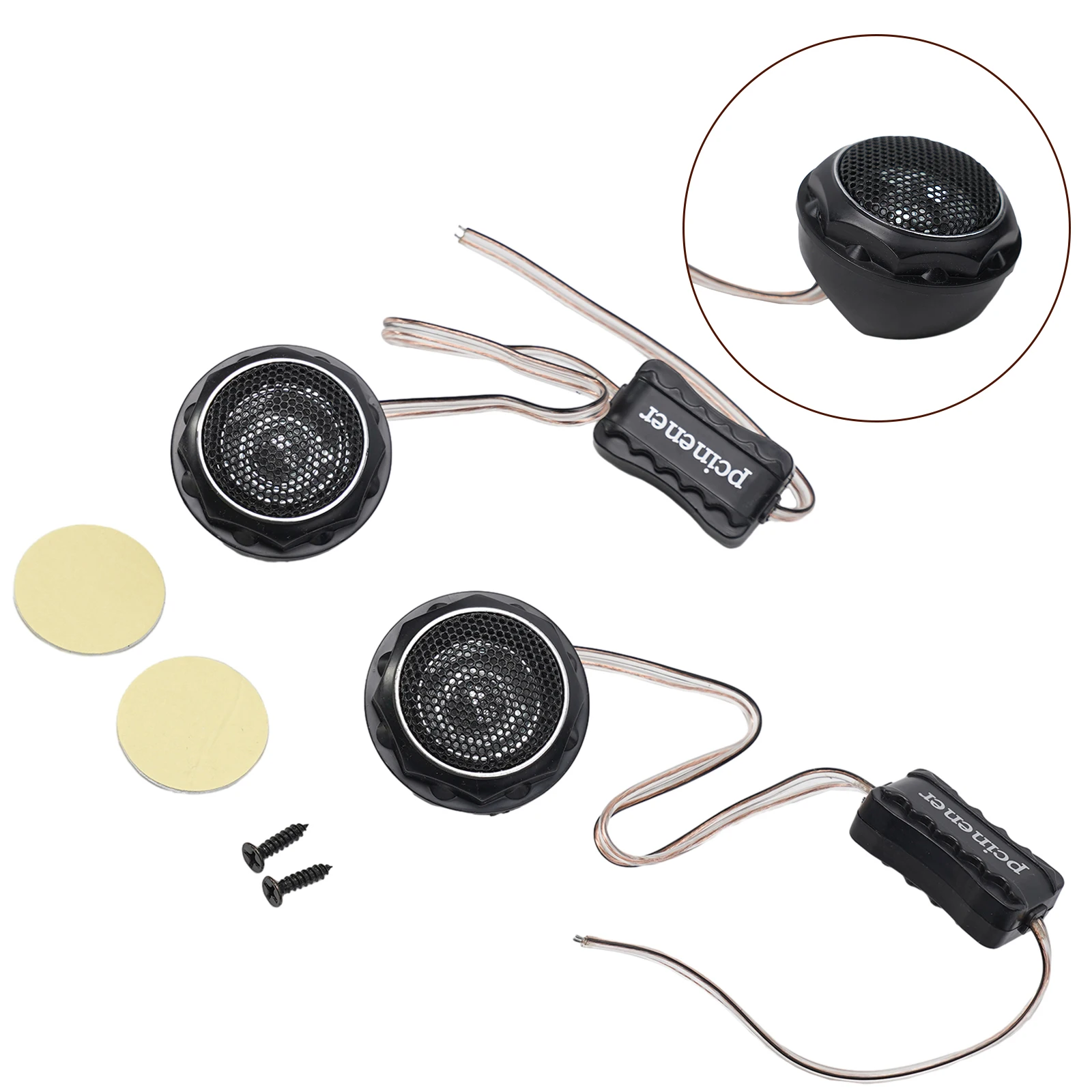 1 Pair Of 140W Super High Frequency Car Audio Dome Tweeters Speakers For All Car Audio Systems Instant Installation T280 Speaker
1 Pair Of 140W Super High Frequency Car Audio Dome Tweeters Speakers For All Car Audio Systems Instant Installation T280 Speaker