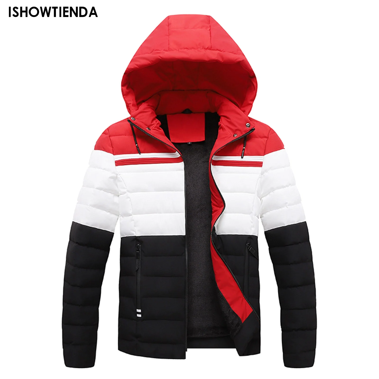 Men's Autumn Winter Jacket Hooded Zipper Warm Down Plush Solid Color Coat Fashion Solid Thicken Long Sleeve Cotton-padded Parkas
Men's Autumn Winter Jacket Hooded Zipper Warm Down Plush Solid Color Coat Fashion Solid Thicken Long Sleeve Cotton-padded Parkas