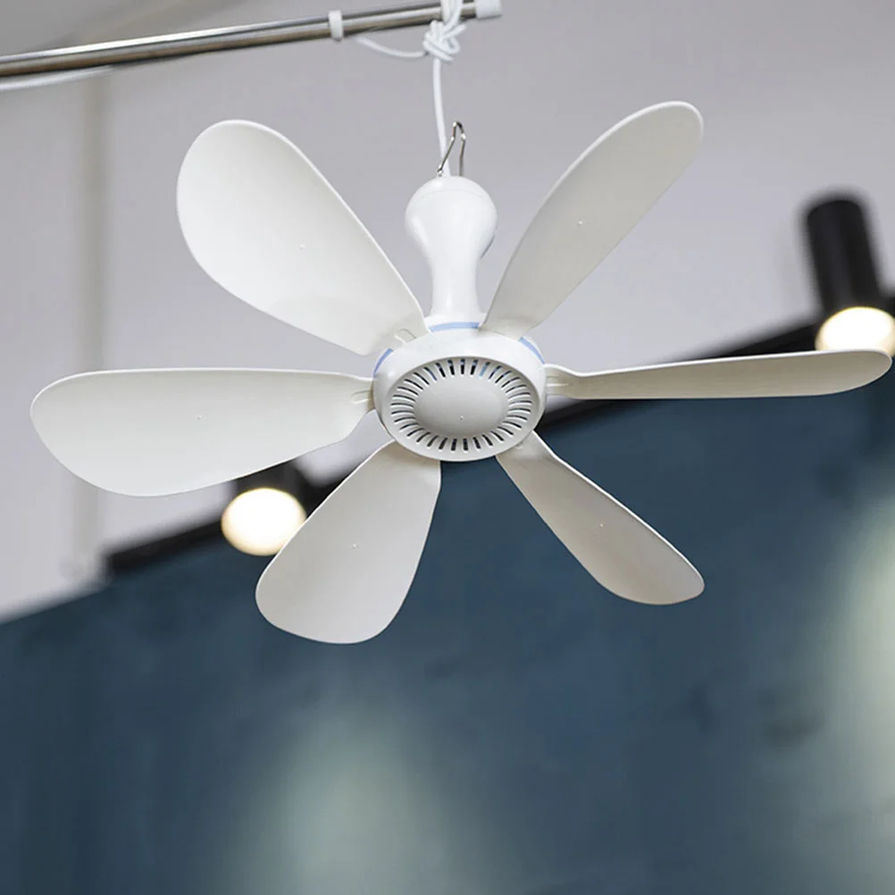 Six Leaf Ceiling Fan Rv Fans Outdoor Hanging Small Strong Wind Plastic for outside Dorm Portable
Six Leaf Ceiling Fan Rv Fans Outdoor Hanging Small Strong Wind Plastic for outside Dorm Portable