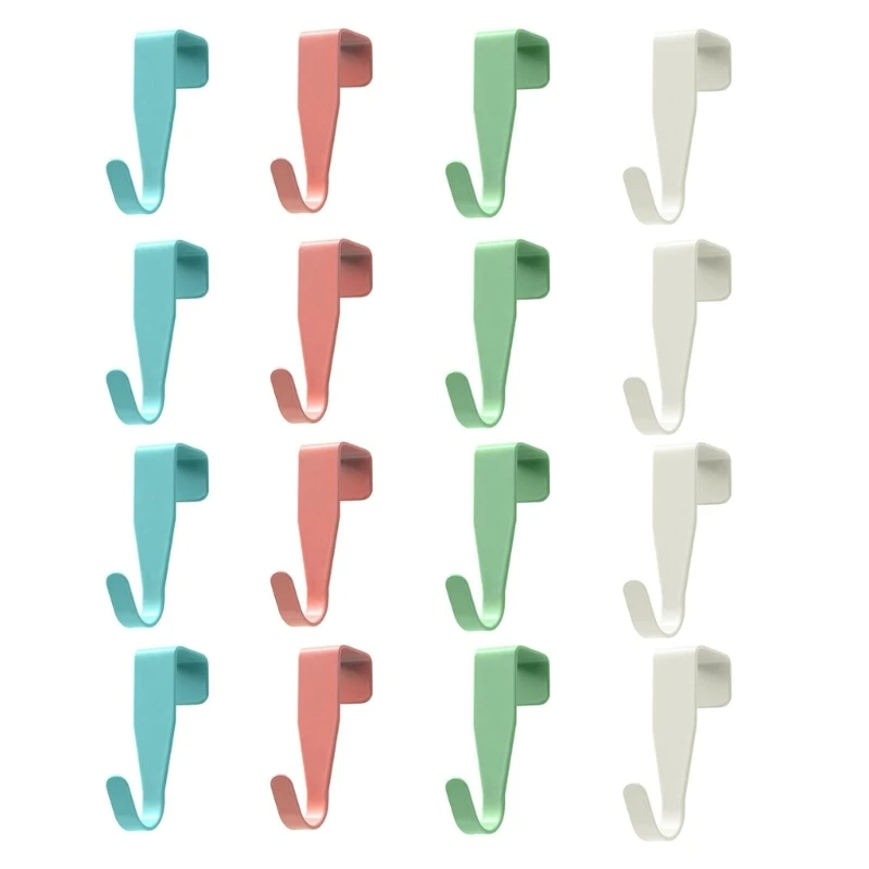 Convenient Pack of 16 Cabinet Door Hooks Convenient Installation and Removal Hooks for Clothes Kitchen Supplies F1FB
Convenient Pack of 16 Cabinet Door Hooks Convenient Installation and Removal Hooks for Clothes Kitchen Supplies F1FB