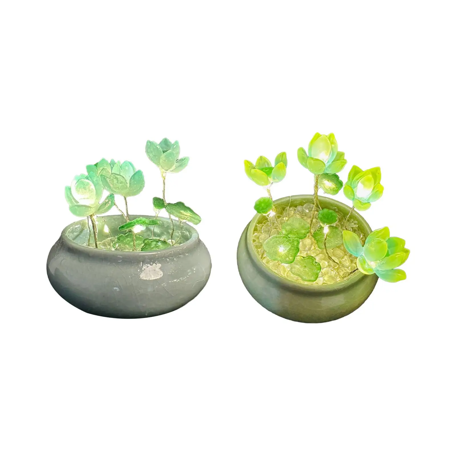 DIY Lotus Night Light Ceramic Pot Material Kit Bedside Lamp Romantic NightStand Lamp Atmosphere Light Table Ornament for Bedroom 
DIY Lotus Night Light Ceramic Pot Material Kit Bedside Lamp Romantic NightStand Lamp Atmosphere Light Table Ornament for Bedroom