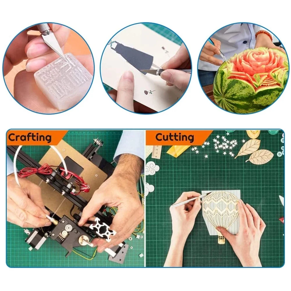 Brand New Blades Carving Cutter Set Art Carving Cutter Blade Cutter Multifunctional Wood Carving Cutting Woodworking
Brand New Blades Carving Cutter Set Art Carving Cutter Blade Cutter Multifunctional Wood Carving Cutting Woodworking