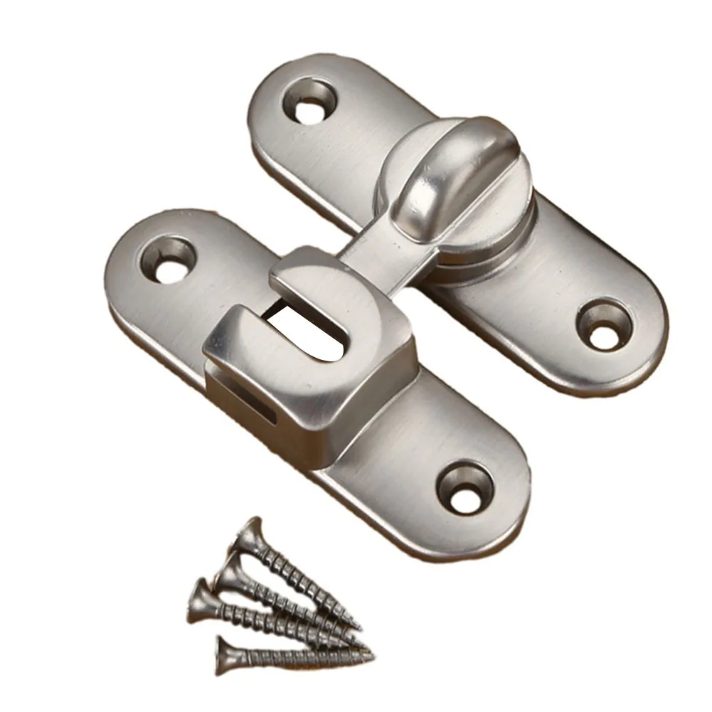 Door Lock Latch 90/180 Degree Anti-Theft Buckle Sliding Barn Door Lock Zinc Alloy Right Angle Sliding Door Hasp Hardware
Door Lock Latch 90/180 Degree Anti-Theft Buckle Sliding Barn Door Lock Zinc Alloy Right Angle Sliding Door Hasp Hardware