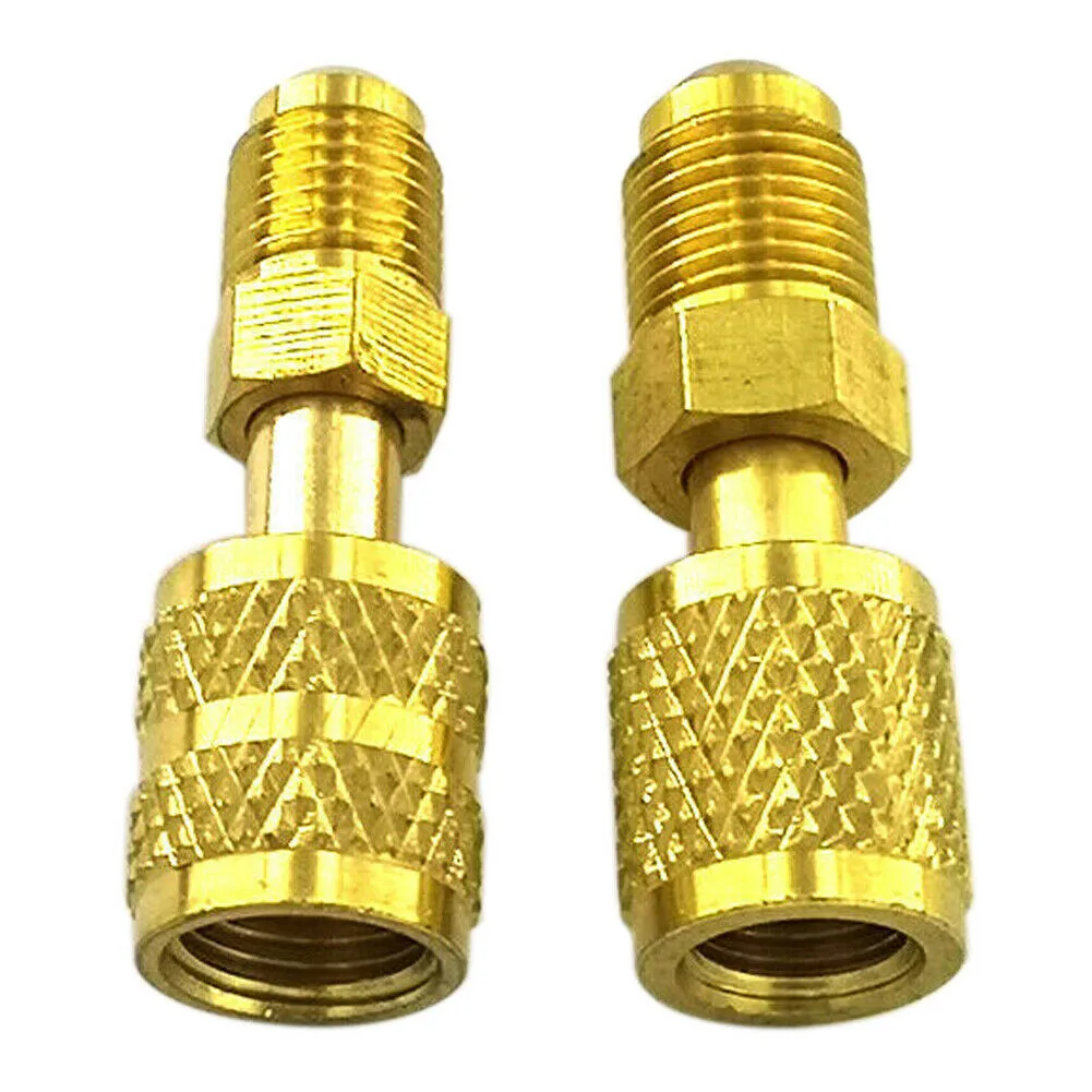 2Pcs R410a AC Adapter 5/16inch 1/4inch SAE Male Female For Valve System Tool SAE External Thread 1/4" SAE Car Fittings
2Pcs R410a AC Adapter 5/16inch 1/4inch SAE Male Female For Valve System Tool SAE External Thread 1/4" SAE Car Fittings