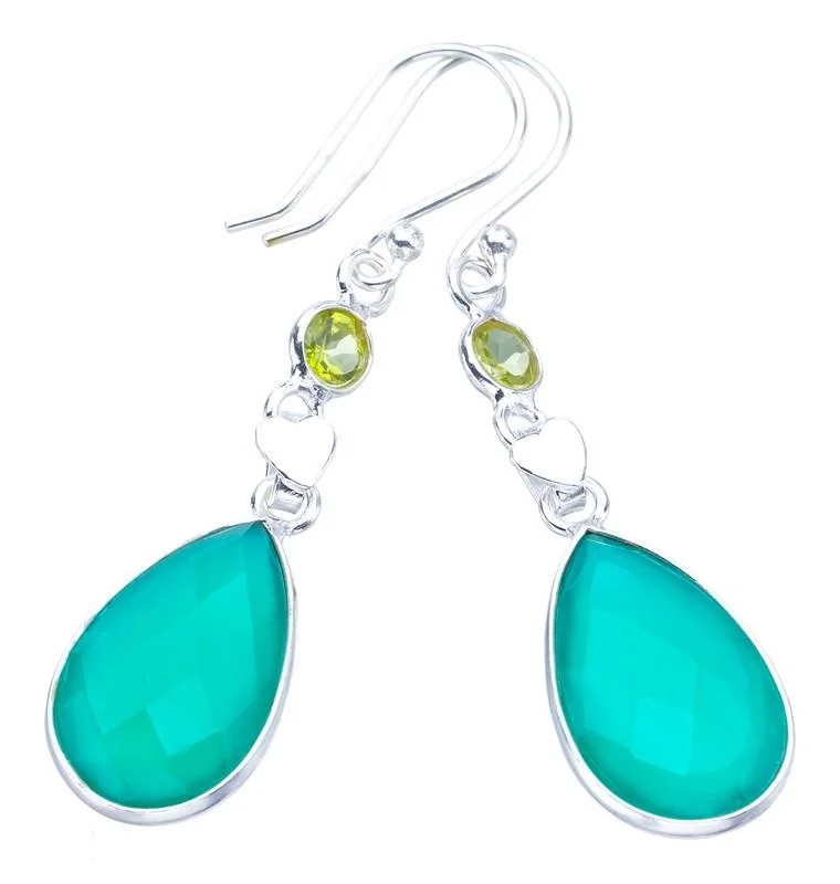 Серьги Серебряные в виде хризопразы, хризопразы, сердца ручной работы, 1,5 дюйма, F6008
Серьги Серебряные в виде хризопразы, хризопразы, сердца ручной работы, 1,5 дюйма, F6008