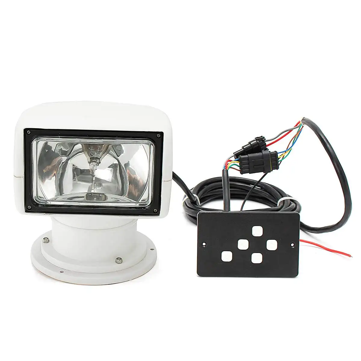 360 Degree 100W Marine Boat Spotlight Remote Control Waterproof LED Searchlight for Truck Off Road Car Boat Marine Driving Light
360 Degree 100W Marine Boat Spotlight Remote Control Waterproof LED Searchlight for Truck Off Road Car Boat Marine Driving Light