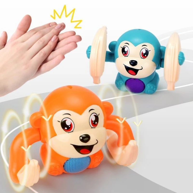 Baby Toys Electric Tumbling Monkey Light Music Puzzle Sound Tipping Monkey Kids Toys Early Educational Toys For Children
Baby Toys Electric Tumbling Monkey Light Music Puzzle Sound Tipping Monkey Kids Toys Early Educational Toys For Children