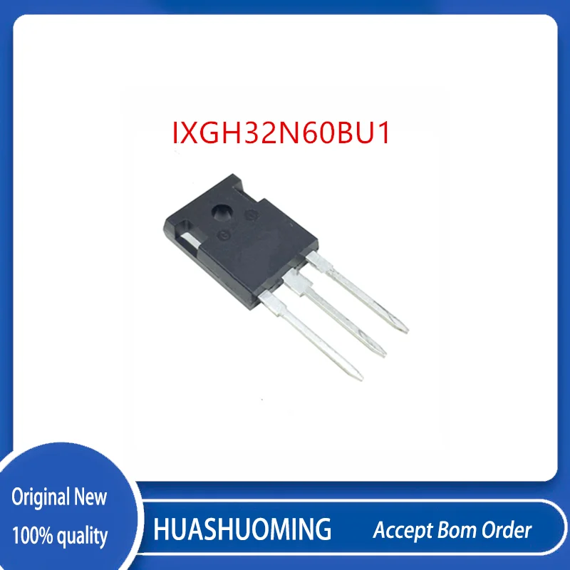 

1Pcs/Lot IXGH32N60BU1 TO-247 IGBT 60A/600V R2480G2 TO-247 24A/800V DSEC30-02A 30-02A TO-247 30A/200V