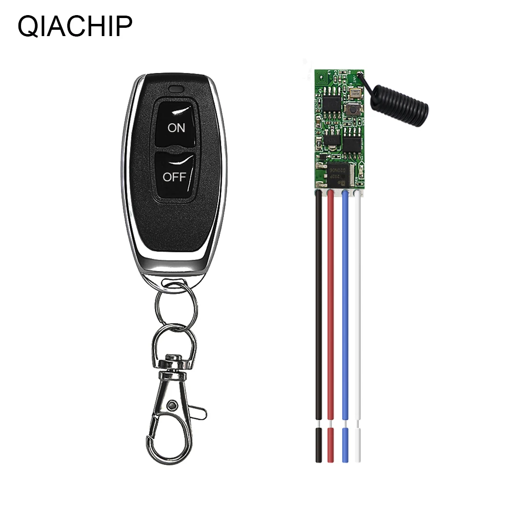 QIACHIP 12v Automatic Power Off RF Receiver Module Is Suitable For Car Anti-theft System And DIY
QIACHIP 12v Automatic Power Off RF Receiver Module Is Suitable For Car Anti-theft System And DIY