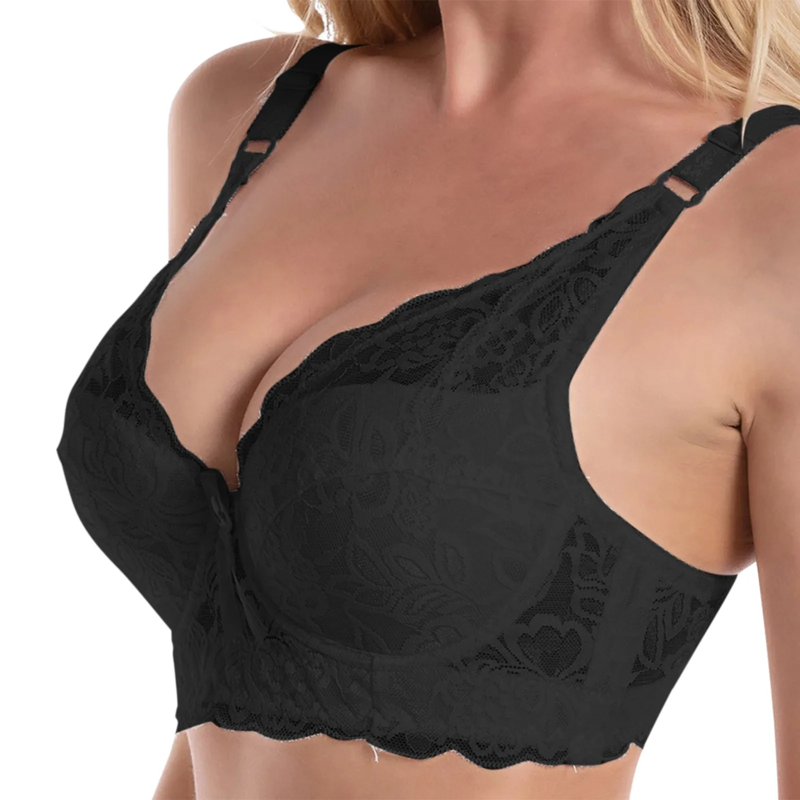 Plus Size Lace Push Up Bra Women Underwear Bralette Crop Top Sexy Lingerie Bra Large BH Tube Top Female Brassiere Laced Bra
Plus Size Lace Push Up Bra Women Underwear Bralette Crop Top Sexy Lingerie Bra Large BH Tube Top Female Brassiere Laced Bra