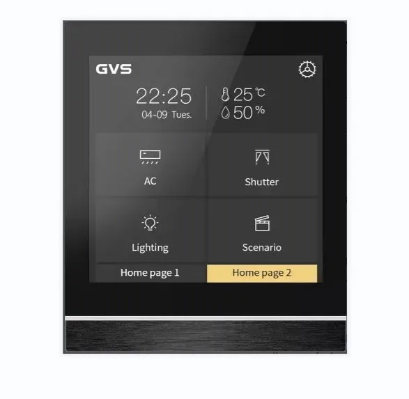 KNX Smart Touch V40s для управления освещением и затвором, контроля сцены и отправки стоимости, RGB, RGBCW, HVAC, подогрева пола
KNX Smart Touch V40s для управления освещением и затвором, контроля сцены и отправки стоимости, RGB, RGBCW, HVAC, подогрева пола