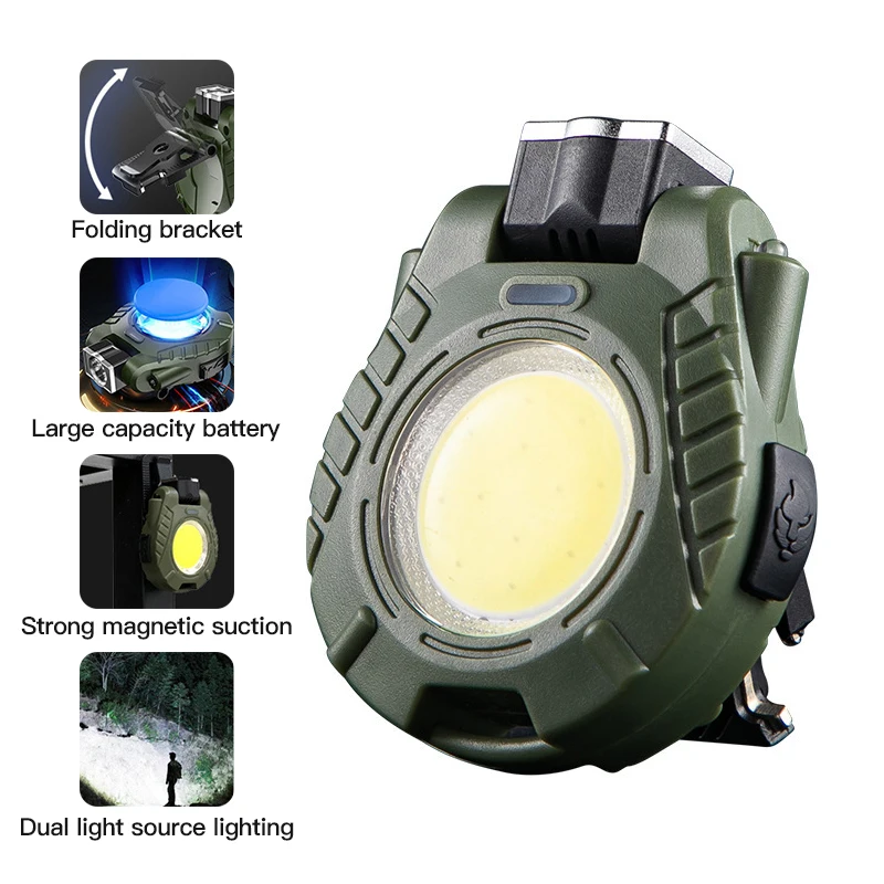 Multifunctional Led Mini Flashlight Type-C Fast Charge 4 Lighting Modes Cob Work Lamp Bottle Opener for Outdoor Camping Travel
Multifunctional Led Mini Flashlight Type-C Fast Charge 4 Lighting Modes Cob Work Lamp Bottle Opener for Outdoor Camping Travel