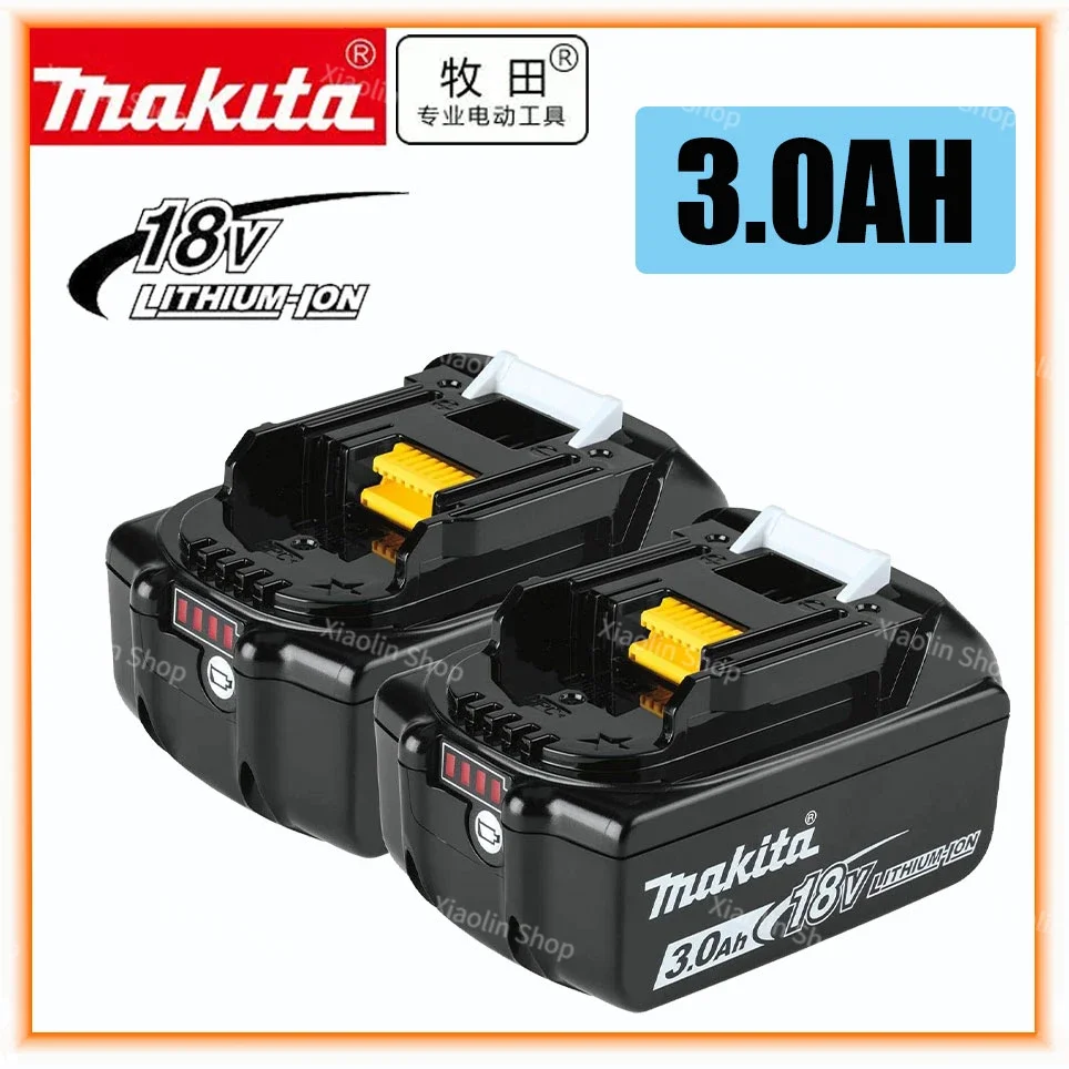 Makita 18V 3.0Ah li-ion battery For Makita BL1830 BL1815 BL1860 BL1840 Replacement Power Tool Battery
Makita 18V 3.0Ah li-ion battery For Makita BL1830 BL1815 BL1860 BL1840 Replacement Power Tool Battery