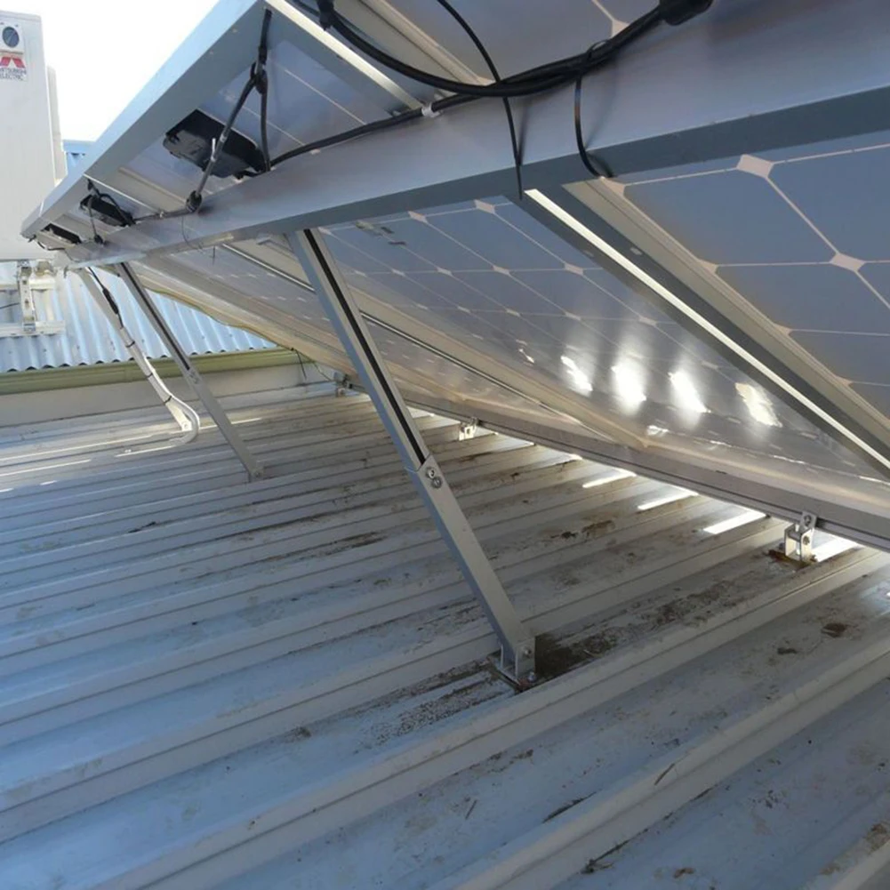 Adjustable Foot Mount With Screws And Rubber Pads Solar Panel Rotatable Elevation With Angle Bracket Roof Mounting Attachment
Adjustable Foot Mount With Screws And Rubber Pads Solar Panel Rotatable Elevation With Angle Bracket Roof Mounting Attachment