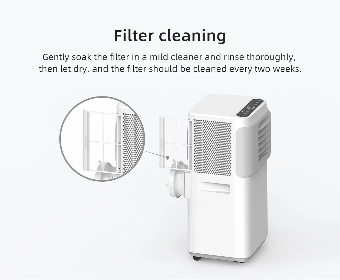 8000 BTU Portable Cooling Heating Mobile AC Hotel Room Air Conditioner for Household 8000 BTU Portable Cooling Heating Mobile AC Hotel Room Air Conditioner for Household