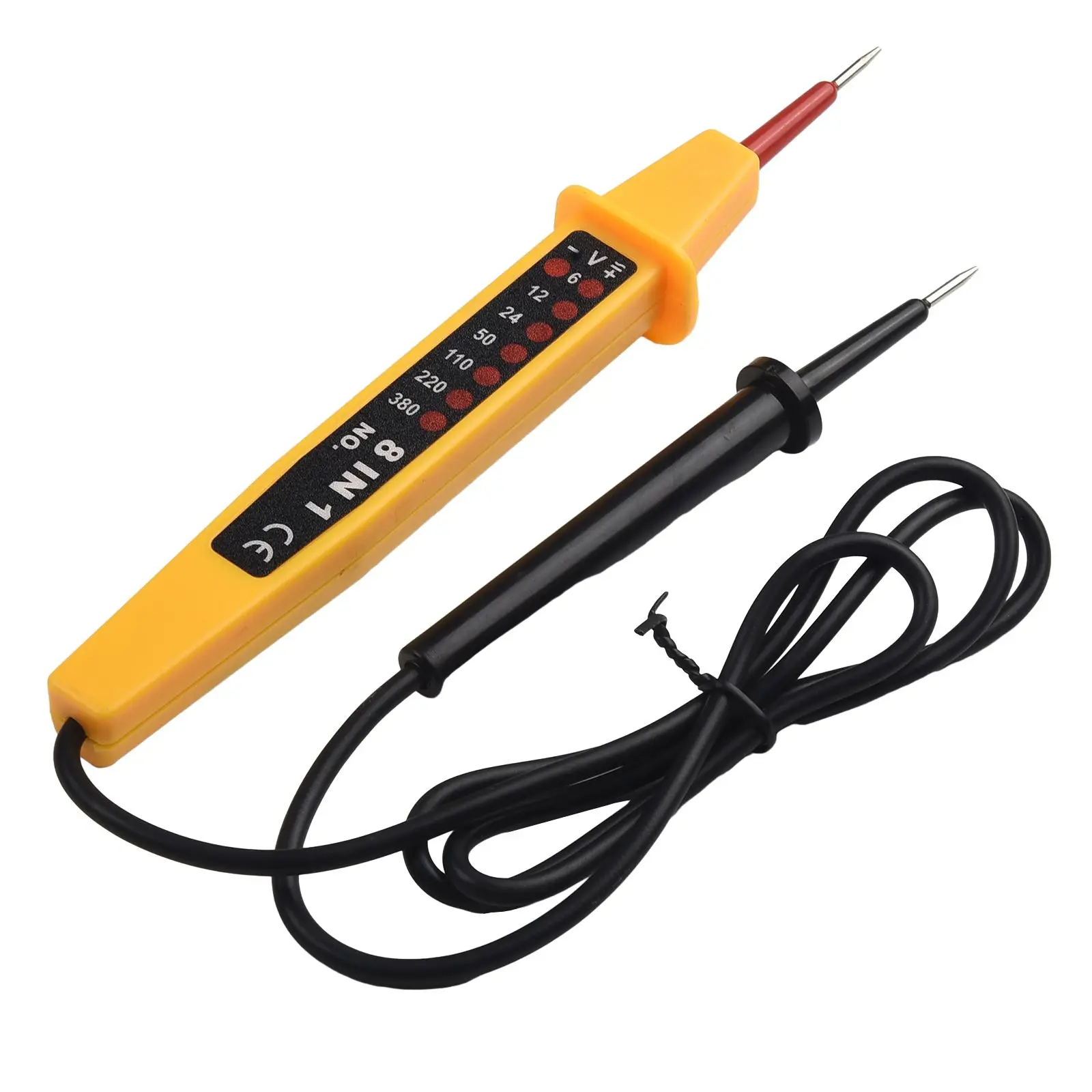 8 In 1 Tester Voltage AC DC 6-500V Auto Electrical Pen Circuit Detector Tester 50 - 500Hz For Home Appliances Wiring Inspection
8 In 1 Tester Voltage AC DC 6-500V Auto Electrical Pen Circuit Detector Tester 50 - 500Hz For Home Appliances Wiring Inspection