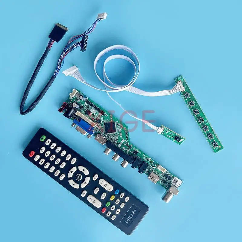 For LP140WD1 LP140WD2 Display Controller Driver Board VGA+HDMI+AV+USB Laptop Screen Analog TV 40 Pin LVDS 1600*900 14" DIY Kit
For LP140WD1 LP140WD2 Display Controller Driver Board VGA+HDMI+AV+USB Laptop Screen Analog TV 40 Pin LVDS 1600*900 14" DIY Kit