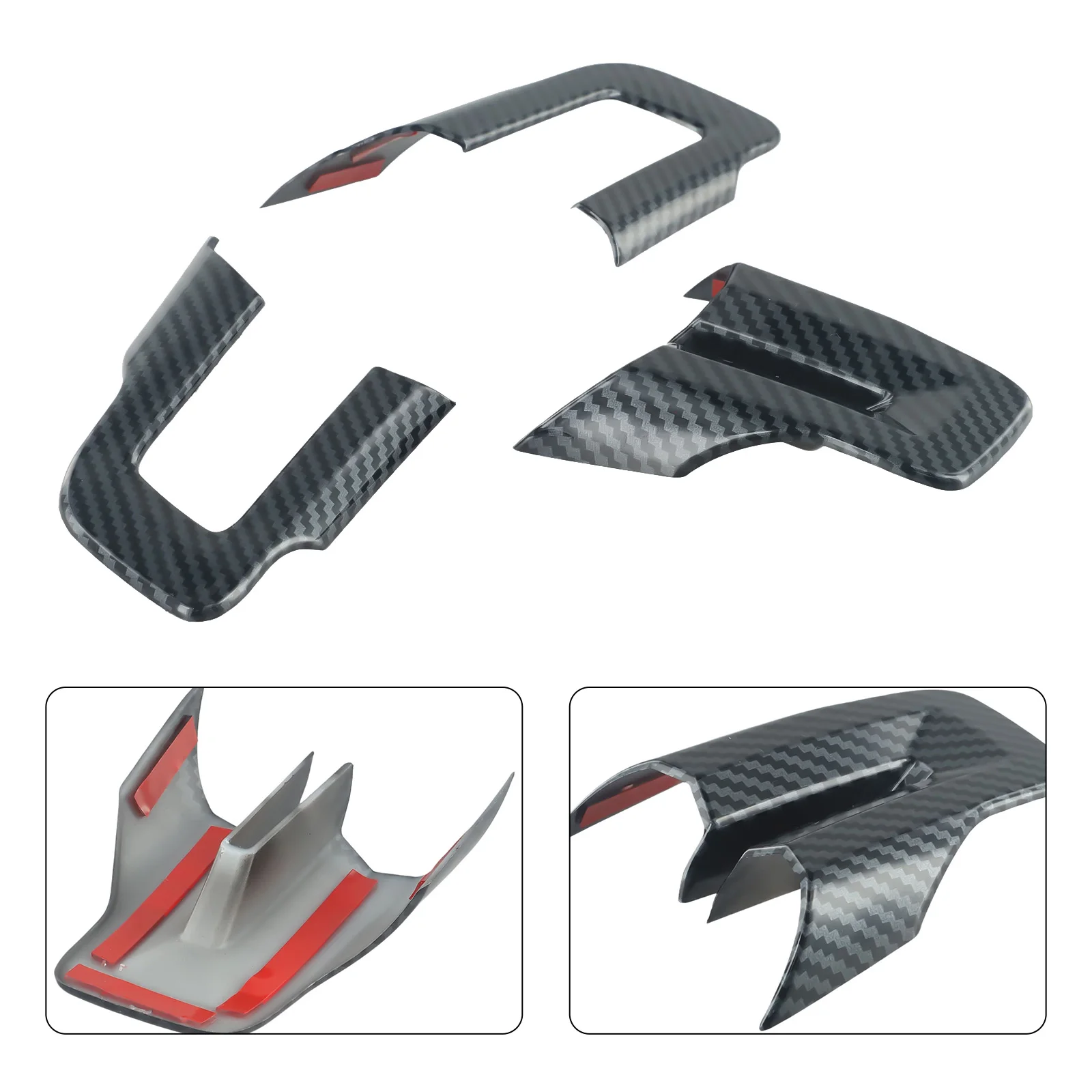 Part Cover Trim Carbon Fiber For Mustang 3pcs ABS Accessories Cover Trim Steering Wheel 2015-2019 High Quality
Part Cover Trim Carbon Fiber For Mustang 3pcs ABS Accessories Cover Trim Steering Wheel 2015-2019 High Quality