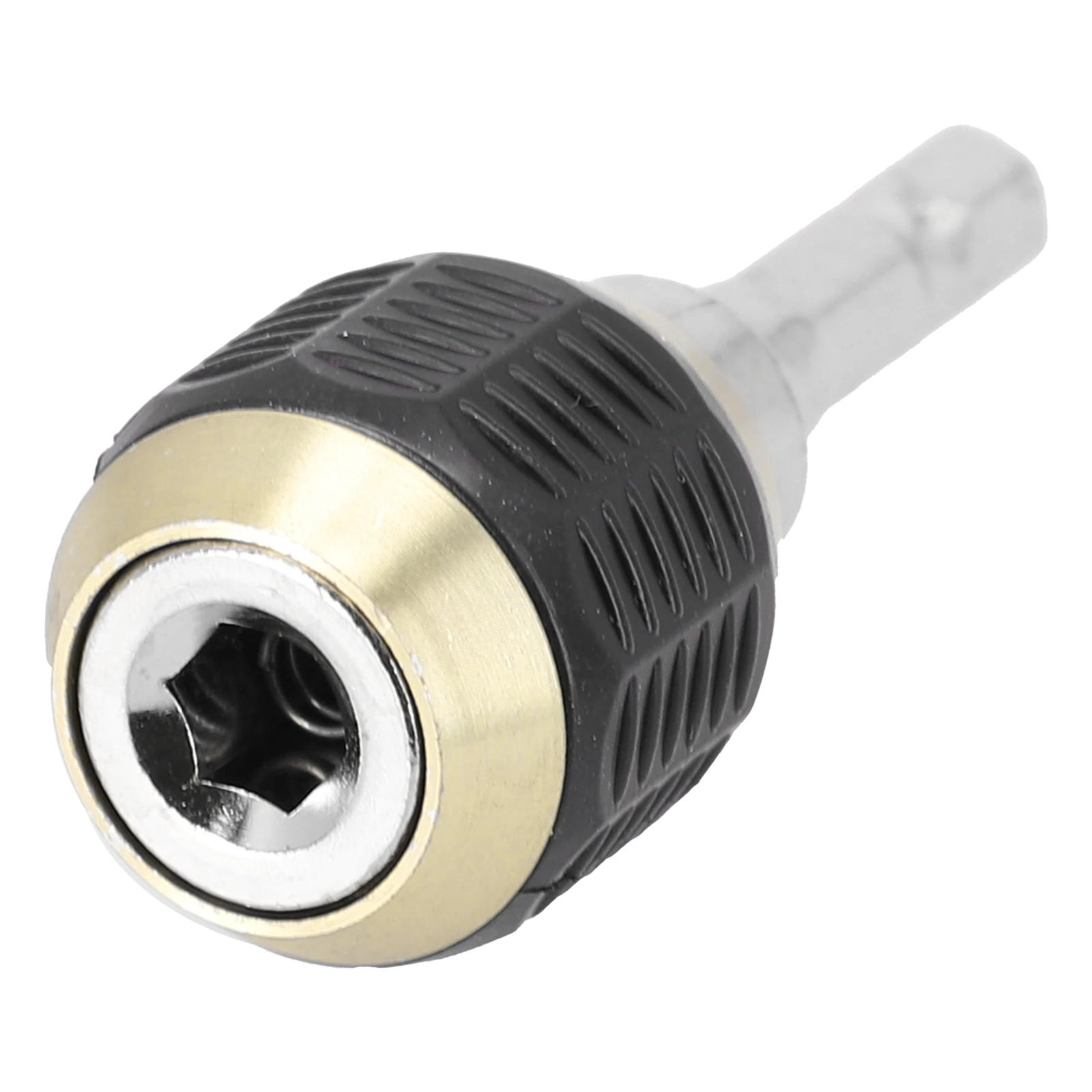 Ergonomic Keyless Drill Chuck Adapter with Quick release Pop up Feature and Hex Shank for Easy Bit Replacement
Ergonomic Keyless Drill Chuck Adapter with Quick release Pop up Feature and Hex Shank for Easy Bit Replacement