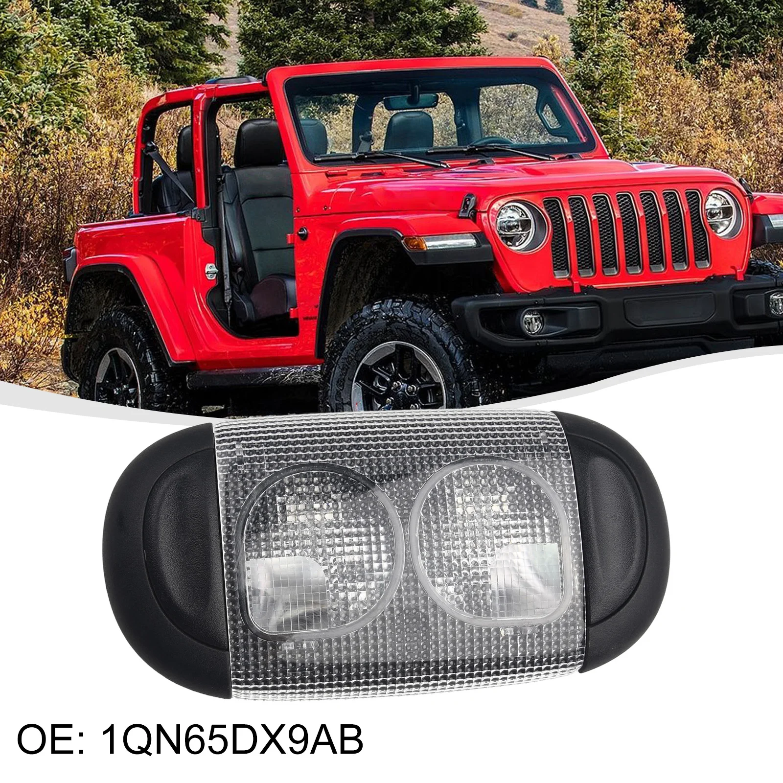 Black ABS+PC Car Front Dome Light For JEEP Wrangler 2011-2016 1QN65DX9AB Car Interior Headlight Dome Lamp Black Car Accessories
Black ABS+PC Car Front Dome Light For JEEP Wrangler 2011-2016 1QN65DX9AB Car Interior Headlight Dome Lamp Black Car Accessories