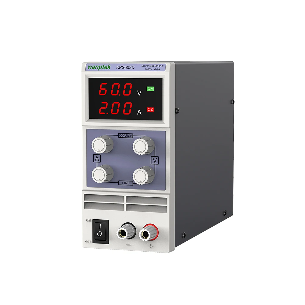 laboratory adjustable Dc power supply KPS602D 0~60V 0~2A 120W Teaching power supply
laboratory adjustable Dc power supply KPS602D 0~60V 0~2A 120W Teaching power supply