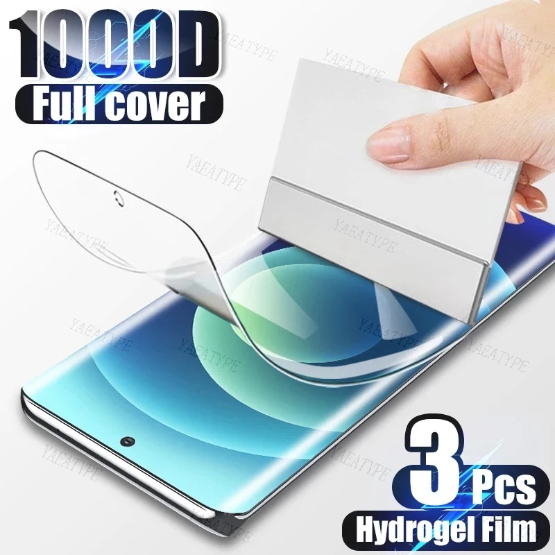 

3Pcs Hydrogel Film For Nokia G60 G50 G20 G10 G21 G11 G300 C31 C30 C21 C20 C10 X20 X10 X100 C01 Plus C100 C200 Screen Protector