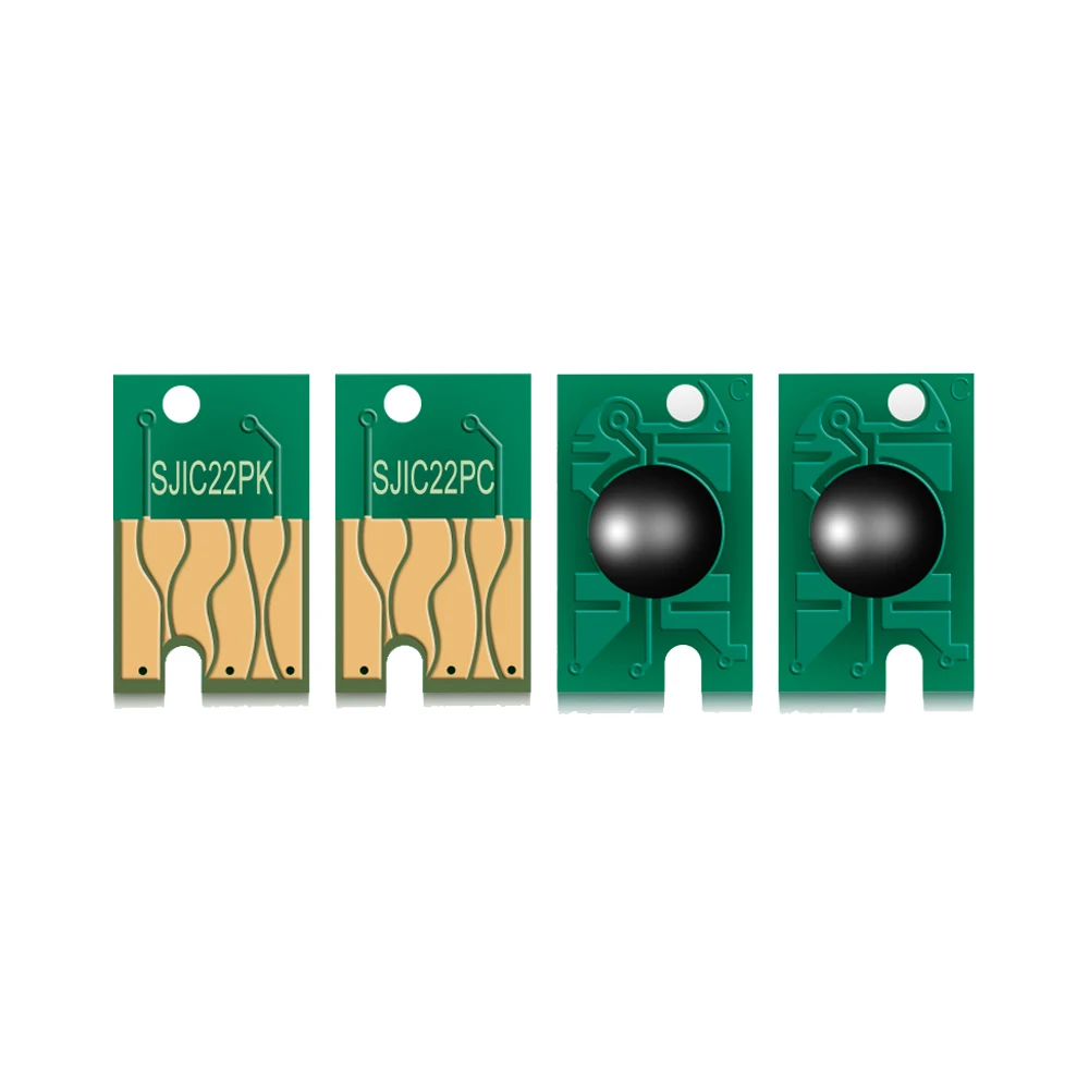 SJIC22P 4 Colors Bk C M Y Compatible Disposable Chip For Epson TM-C3500 ColorWorks Printers
SJIC22P 4 Colors Bk C M Y Compatible Disposable Chip For Epson TM-C3500 ColorWorks Printers
