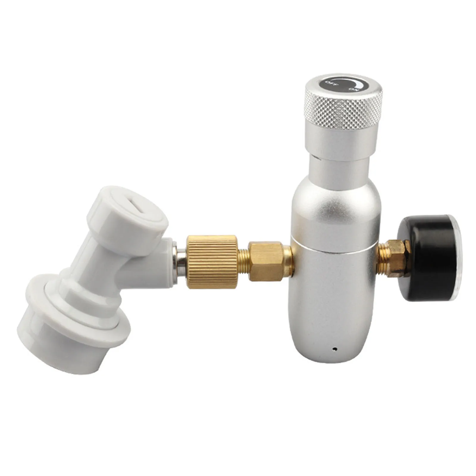 CO2 Beer Keg Charger Dispenser Regulator Stainless Steel Copper 0 60/0 150 PSI Adapter Homebrew Brewing Tool
CO2 Beer Keg Charger Dispenser Regulator Stainless Steel Copper 0 60/0 150 PSI Adapter Homebrew Brewing Tool