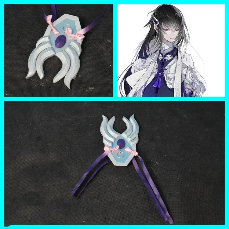 

Anime Touken Ranbu Online Juuzumaru Tsunetsugu Shouldre Armor PVC Cosplay Replica Prop Carnival Fancy Weapon Cosplay Gift