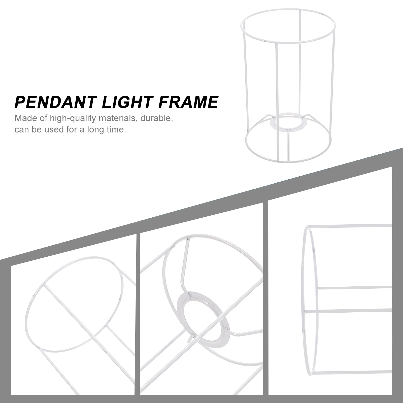 Lampshade Frame Useful Practical Ceiling Light Holder Chandelier Bracket for Shop
Lampshade Frame Useful Practical Ceiling Light Holder Chandelier Bracket for Shop