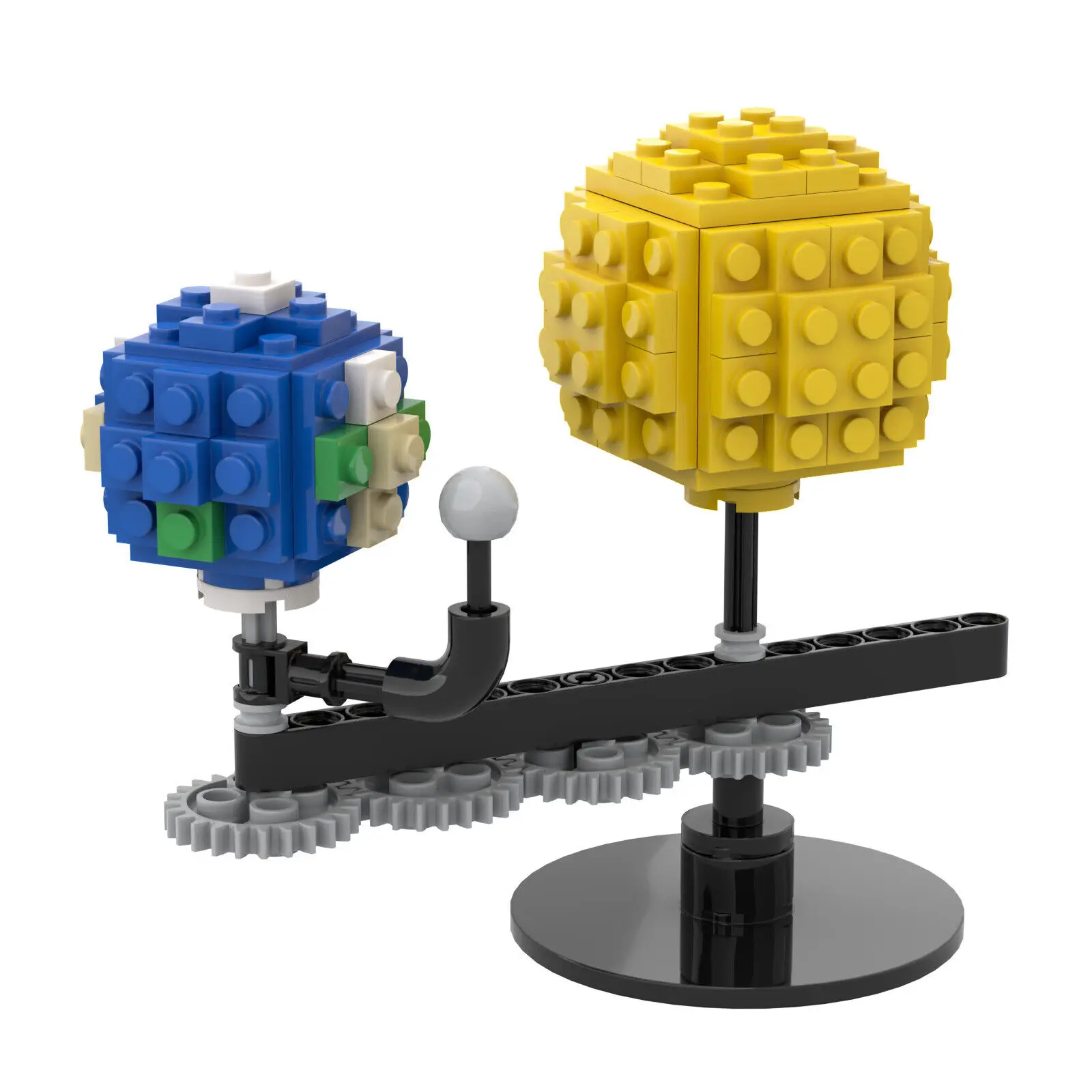 Mini Earth and Sun Model World Creative Model Kit Building Toys Set MOC Build 
Mini Earth and Sun Model World Creative Model Kit Building Toys Set MOC Build