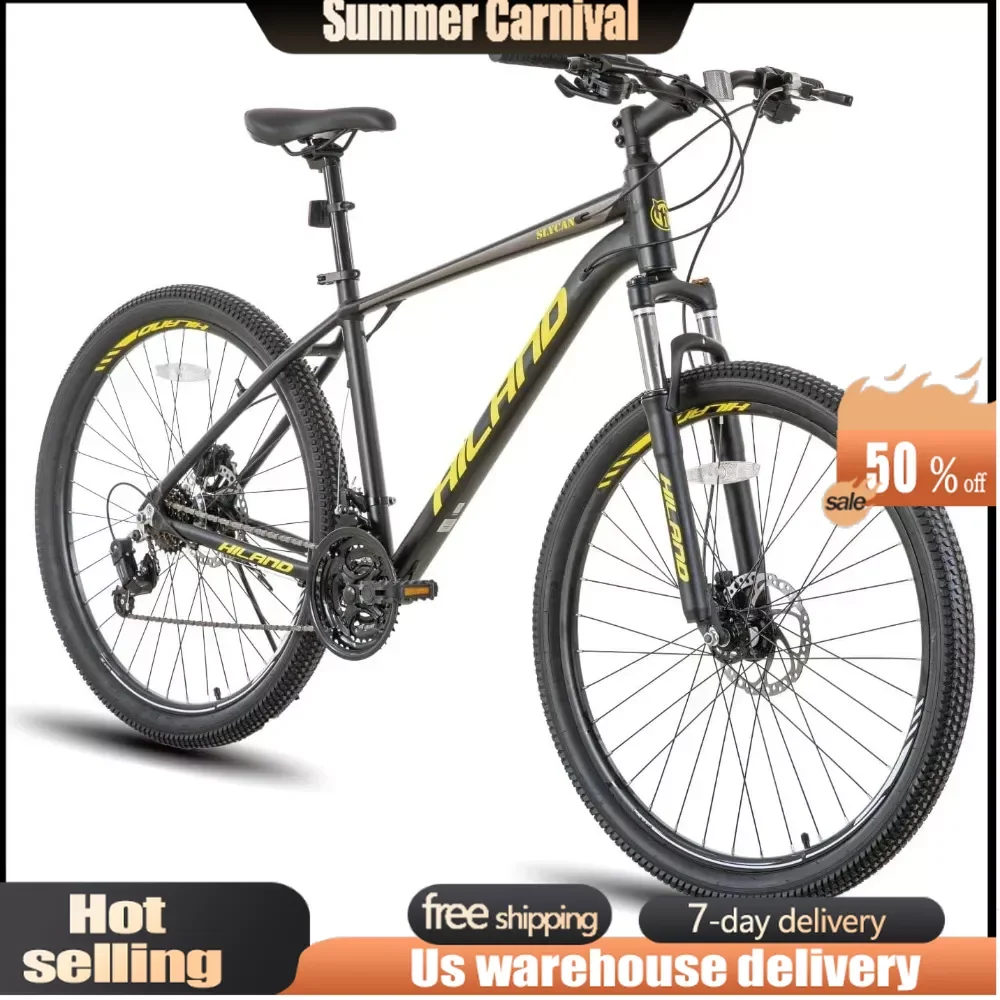 Алюминиевый горный велосипед 21 скорость, гидравлические дисковые тормоза, фиксирующая подвесная вилка, колесо 27,5 дюйма, велосипед для мужчин, горный велосипед
Алюминиевый горный велосипед 21 скорость, гидравлические дисковые тормоза, фиксирующая подвесная вилка, колесо 27,5 дюйма, велосипед для мужчин, горный велосипед