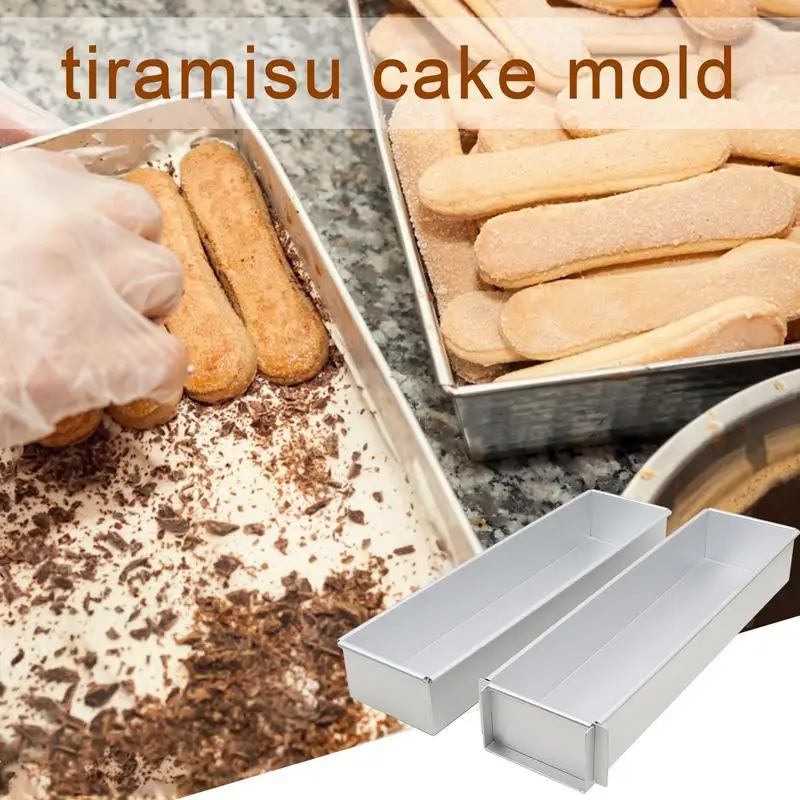 

Aluminum Alloy Bread Baking Tray Non-Stick Bread Cheese Cake Toast Pan Rectangular Bread Mold DIY Kitchen Baking Tools For Cake
