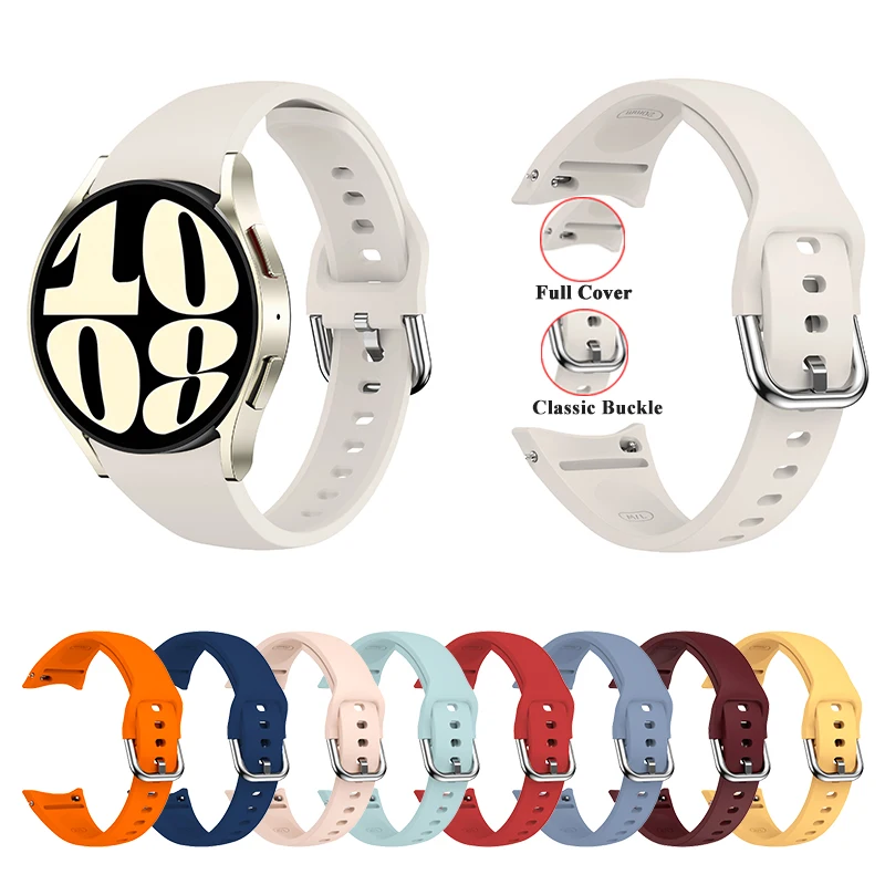 Sport Silicone Band Strap for Samsung Galaxy Watch 6 40mm 44mm Watch 6 Classic 47mm 43mm Girls Women Thin Silicone Band
Sport Silicone Band Strap for Samsung Galaxy Watch 6 40mm 44mm Watch 6 Classic 47mm 43mm Girls Women Thin Silicone Band