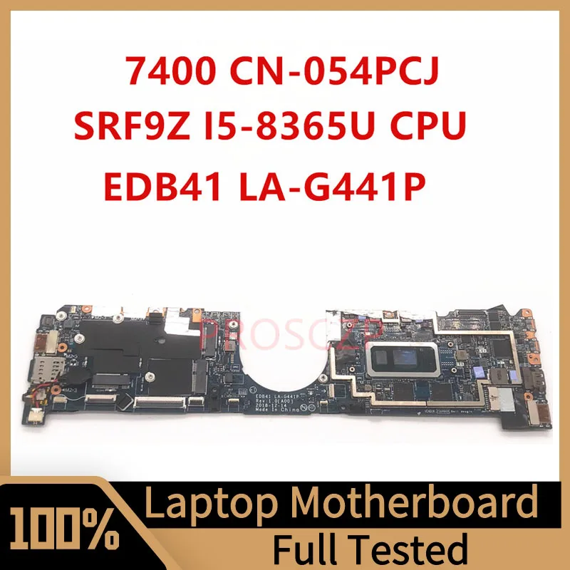 Материнская плата для ноутбука DELL 7400, системная плата с SRF9Z i5-8365U, 100% рабочий
Материнская плата для ноутбука DELL 7400, системная плата с SRF9Z i5-8365U, 100% рабочий