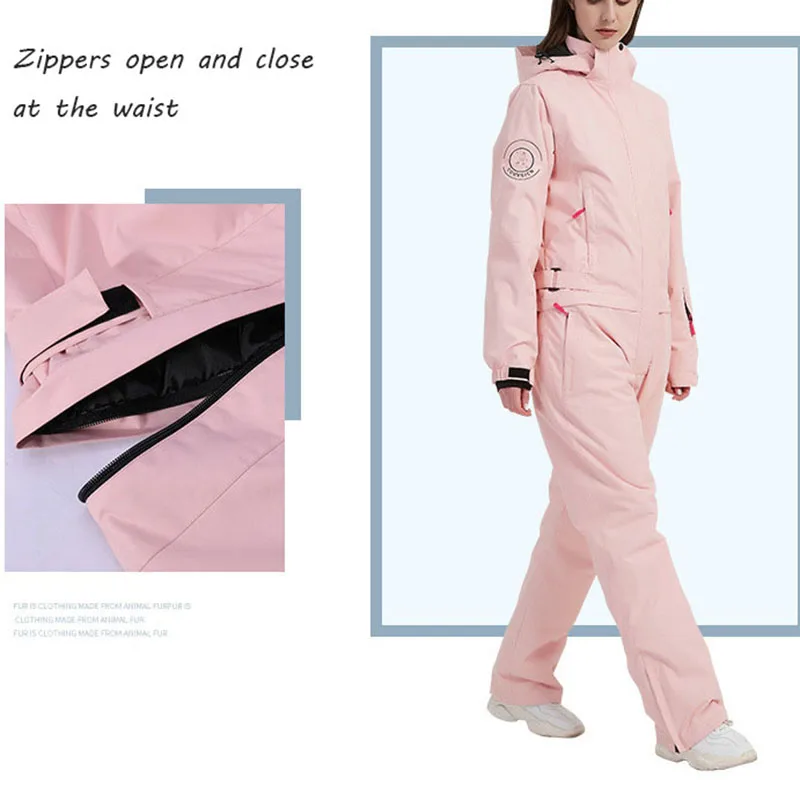 Oulylan Overalls Winter Windproof Waterproof Breathable Clothing Skiing Suit Ski Suit Set Men Women One-piece Snowboard Female
Oulylan Overalls Winter Windproof Waterproof Breathable Clothing Skiing Suit Ski Suit Set Men Women One-piece Snowboard Female