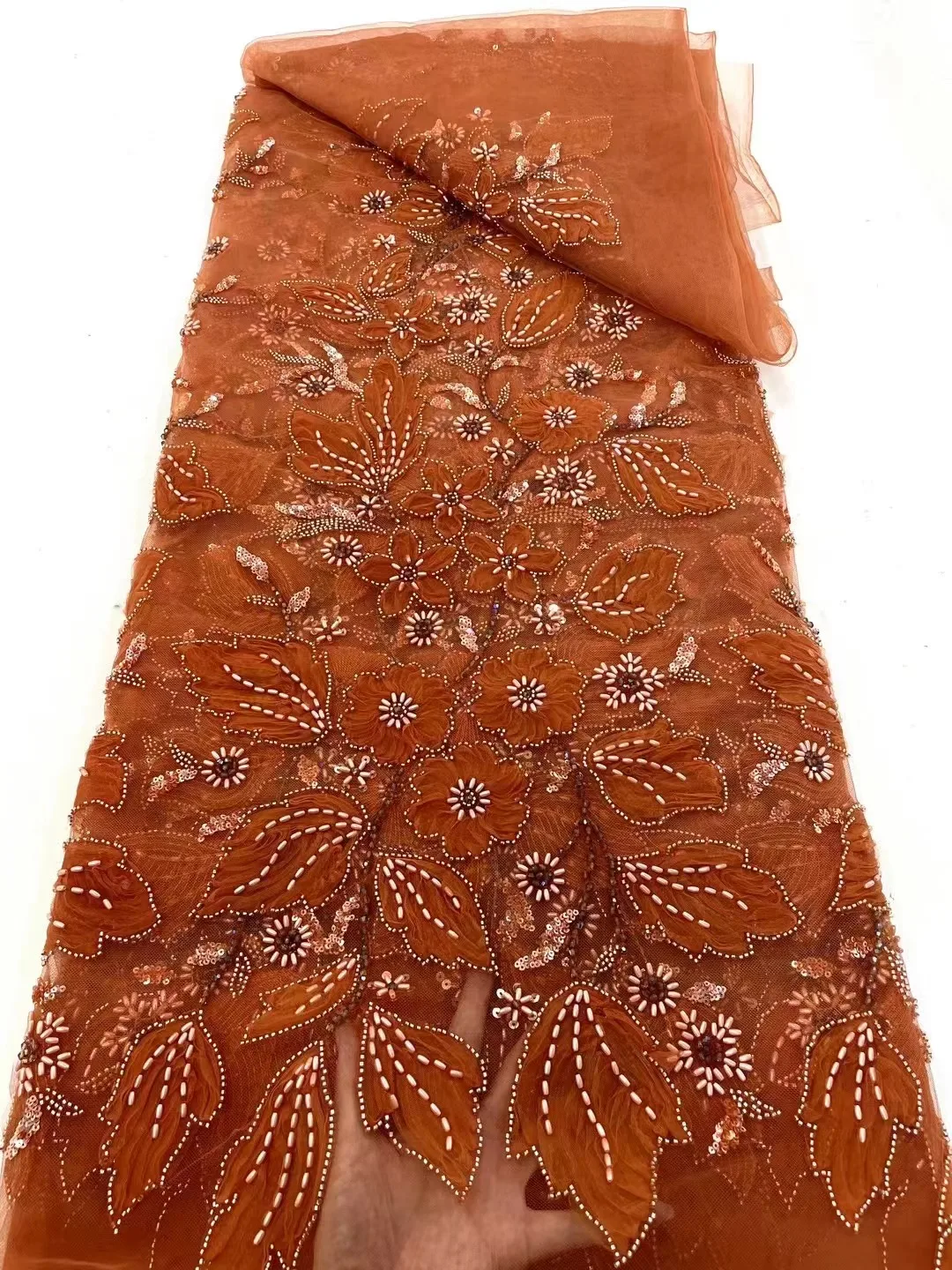 Fashion African Luxury Beaded Tulle Lace Fabric French Handmade Sequins Embroidery Lace Fabric For Women Christmas Party Dresse
Fashion African Luxury Beaded Tulle Lace Fabric French Handmade Sequins Embroidery Lace Fabric For Women Christmas Party Dresse