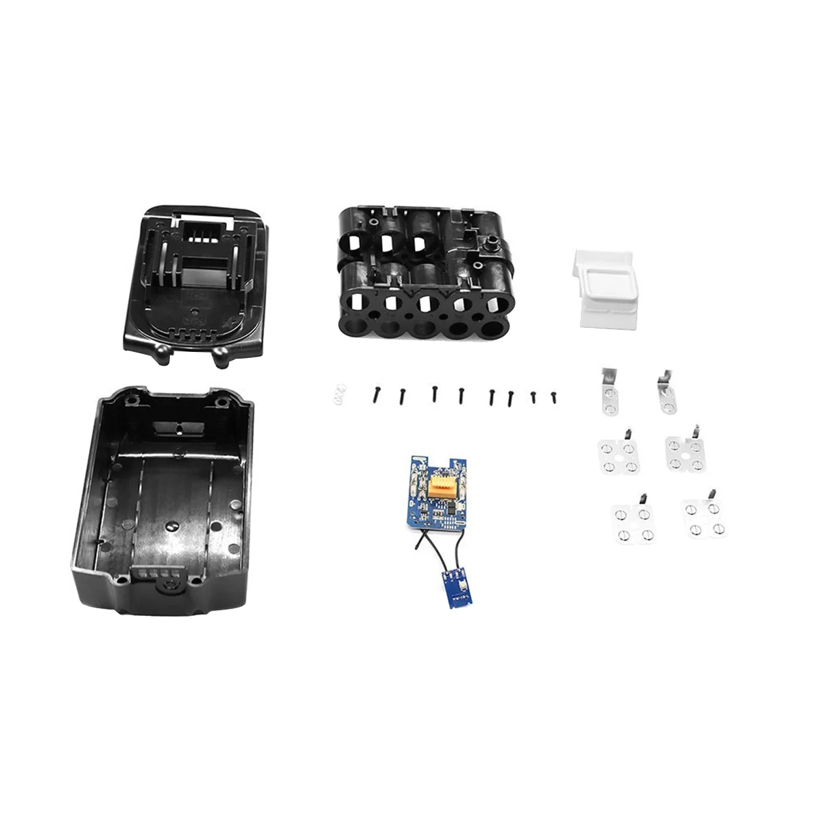 Защитная плата + пластиковая фотовспышка для аккумулятора 18V BL1850 BL1830 BL1860
Защитная плата + пластиковая фотовспышка для аккумулятора 18V BL1850 BL1830 BL1860
