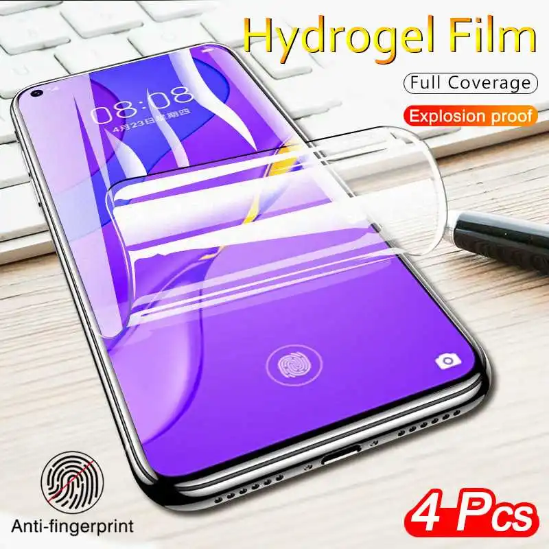 

2/4Pcs Hydrogel Film For Huawei Honor X7b X7a X8b X8 X30i X40 50SE 20Lite 30 10i 20E 9Lite X8 X20 90 Screen Protector Film