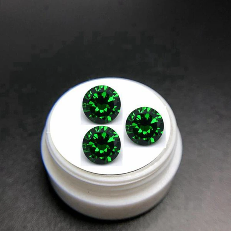 

Emerald Brilliant 4.5Carat Unheated Natural 10.0mm Round Cut Sri-Lanka VVS Loose Gemstone For Jewelry Making