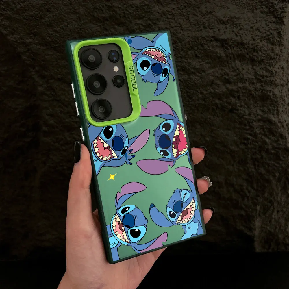 Cute Baby Stitch Disneys S25 Case For Samsung S25 S24 Ultra Case For Galaxy S23 S22 S21 FE S20 Ultra Plus Shockproof Phone Cover Cute Baby Stitch Disneys S25 Case For Samsung S25 S24 Ultra Case For Galaxy S23 S22 S21 FE S20 Ultra Plus Shockproof Phone Cover
