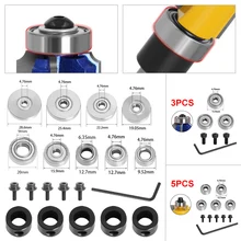 Durable Steel Bearings Accessories Kit Fits for Router bits Heads and Shank Top Mounted 1/2, 3/8, 3/4 Bearing & Stop Ring
Durable Steel Bearings Accessories Kit Fits for Router bits Heads and Shank Top Mounted 1/2, 3/8, 3/4 Bearing & Stop Ring