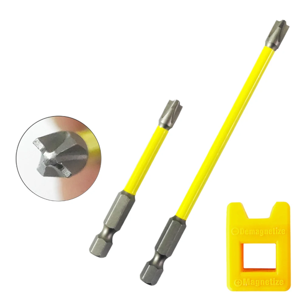 3pcs Set Magnetic Special Cross Screwdriver Bit Magnetizer 65/110mm FPH2 Nutdrivers For Socket Switch Breakers Air Switches
3pcs Set Magnetic Special Cross Screwdriver Bit Magnetizer 65/110mm FPH2 Nutdrivers For Socket Switch Breakers Air Switches